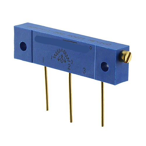3057Y-1-501 Trimmer 500 OHM 1W PC Pin Side, RoHs
