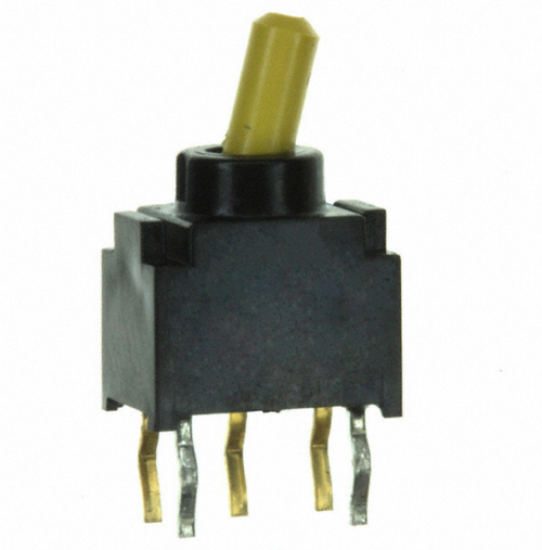 Pack of 3 FT1D-2M-Z Toggle Switch SPDT 0.4VA 28V Through Hole, RoHs