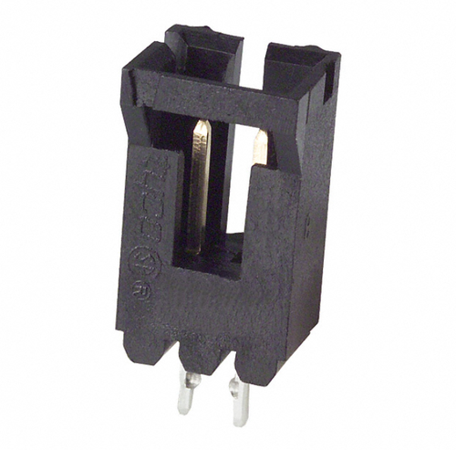 Pack of 4 103670-1 Connector Header Through Hole 2 position 0.100" (2.54mm), RoHs