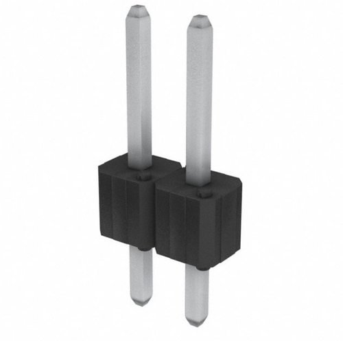 Pack of 4 68001-402HLF Connector Header Through Hole 2 position 0.100" (2.54mm), RoHs