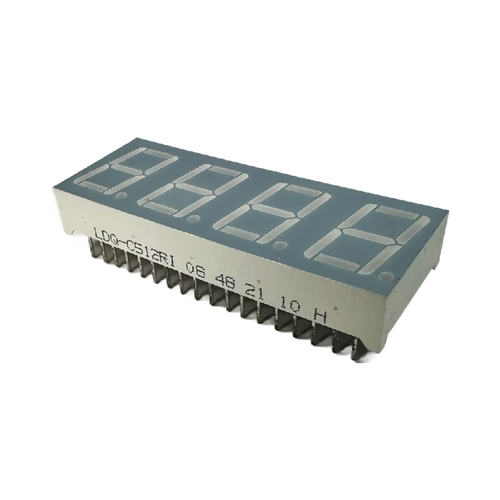 Pack of 2 LDQ-C512RI LED Display Mod Green 7Segment 4 Character Common Cathode 2.2VD