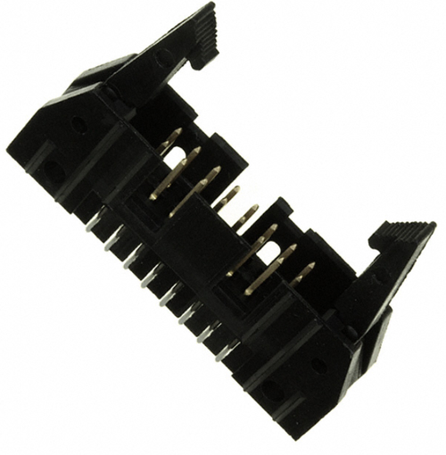 Pack of 2 5499922-3 Connector Header Through Hole 16 position 0.100" (2.54mm), RoHS