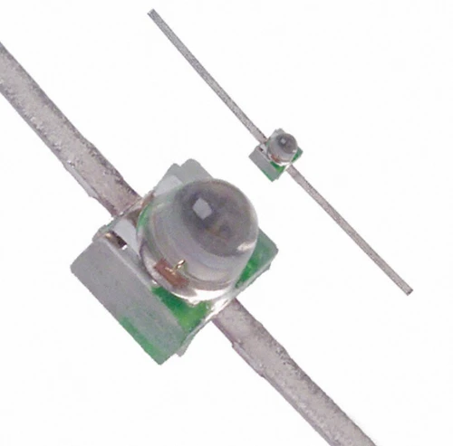 HLMP6505AYR Green LED Indication - Discrete 2V 2-SMD, Yoke Bend