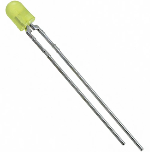 Pack of 10 SLR-37YY3F Yellow LED Indication - Discrete 2.1V Radial, Rohs