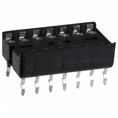 2-641261-1 CONN IC Dip Socket 14POS Tin