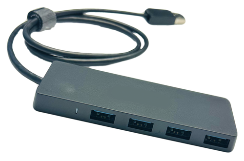 A7516016 4-Port Ultra-Slim USB 3.0 Hub: Color Black