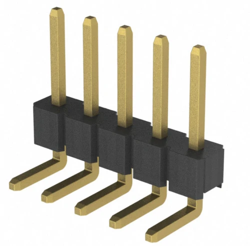 Pack of 5 PH1RB-05-UA Connector Header Through Hole, Right Angle 5 position 0.100" (2.54mm), Rohs