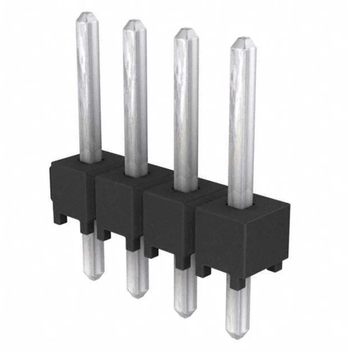 Pack of 4 TSW-104-07-T-S Connector Header Through Hole 4 position 2.54mm, Rohs