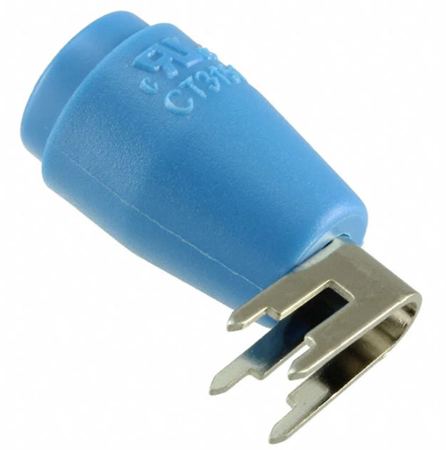 Pack of 4 CT3151-6 Banana Jack Connector Standard Banana Solder Blue, Rohs
