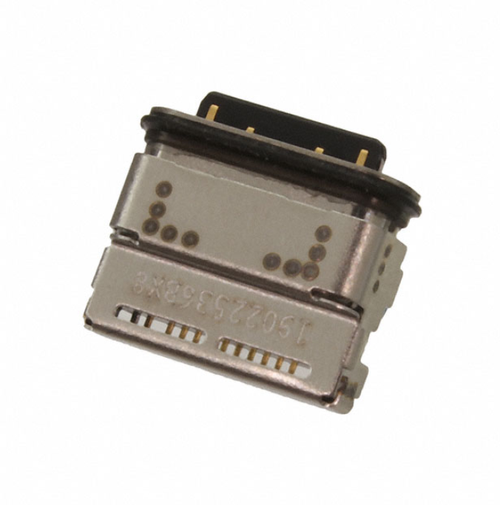 124018802112A Connector Receptacle 24 Position R/ A 24 Position Through Hole, Rohs
