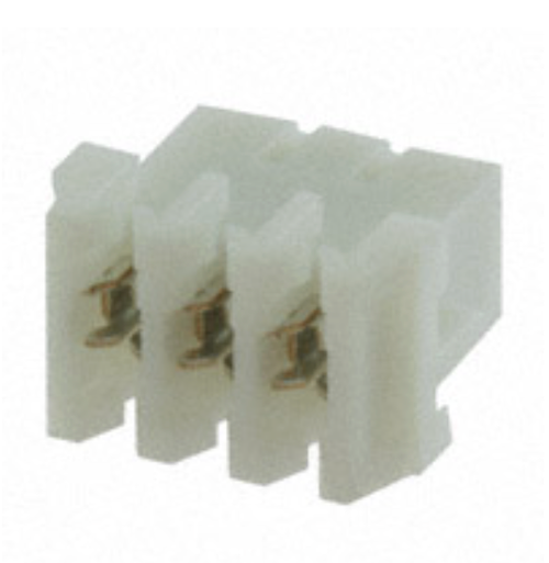 Pack of 6 03KR-D6S-P Connector 3 Position Rectangular Socket IDC Tin 26 AWG