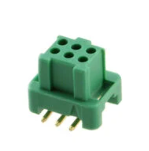 G125-FS10605L0P Connector 6 Position Receptacle 0.049" (1.25mm) Surface Mount Gold