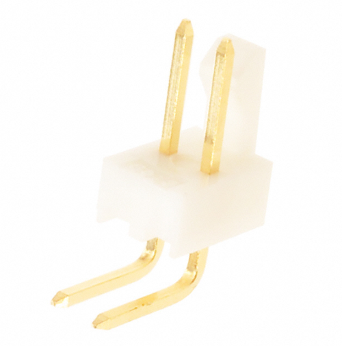 Pack of 4 0022122024 Connector Header Through Hole, Right Angle 2 position 0.100" (2.54mm), Rohs