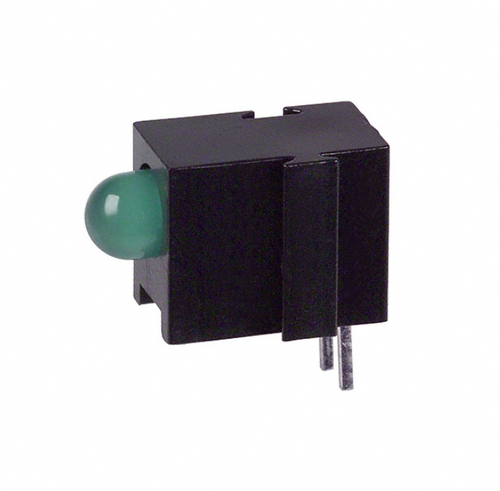 Pack of 10 5380H5-5V LED CBI 5MM Green RA, Rohs