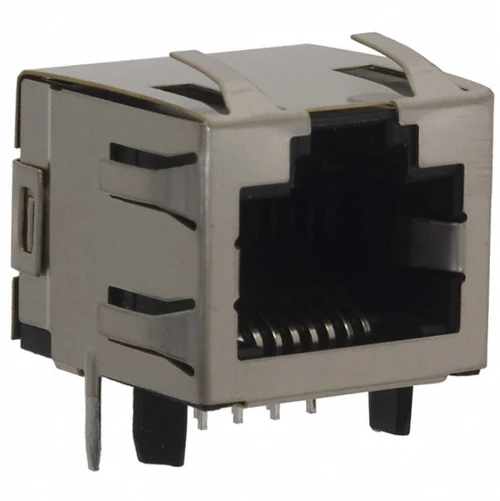 Pack of 4 1-406541-1 CONN MOD Jack 8P8C R/A Shielded, Rohs