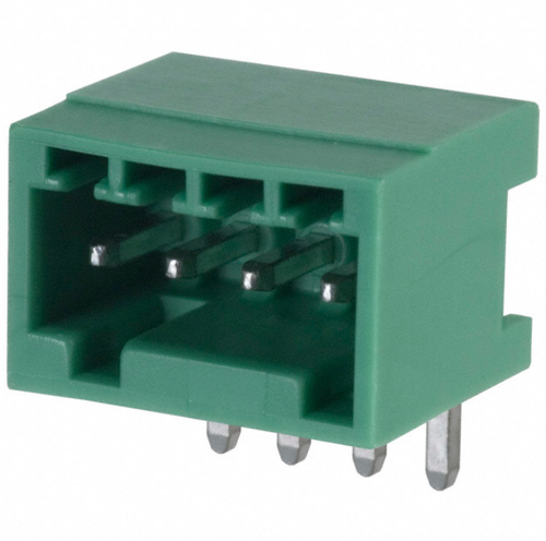 1881464 Terminal Block Header 4 Position 2.50mm Through Hole , Rohs , MC 0,5/4-G-2,5