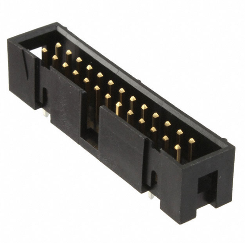 1761681-9  Connector Header 26 position 2.54mm Through Hole, Rohs