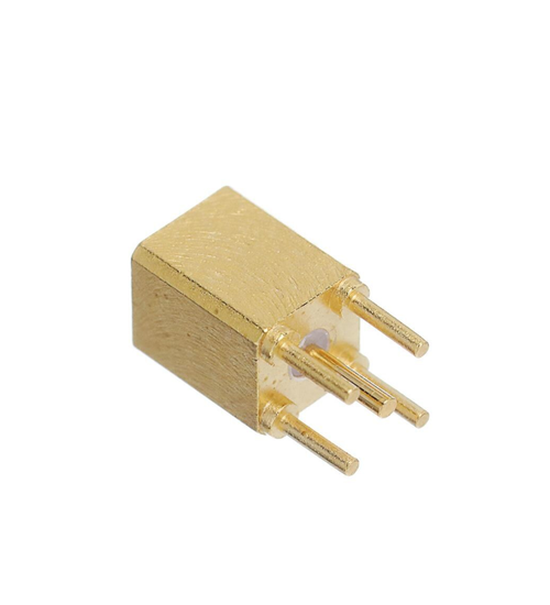 1757644-1 Connector Plug SCD SMPM PCB Gold, Rohs