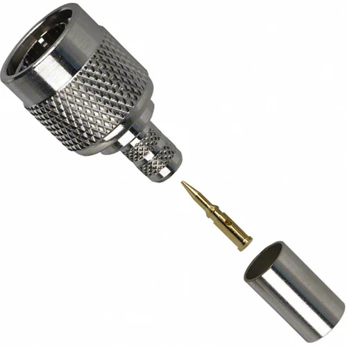122426 CONN TNC Plug STR 75 OHM Crimp, Rohs
