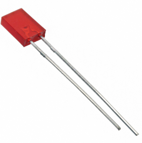 Pack of 10 MV57123 Red LED Indication - Discrete 2V Radial, Rohs