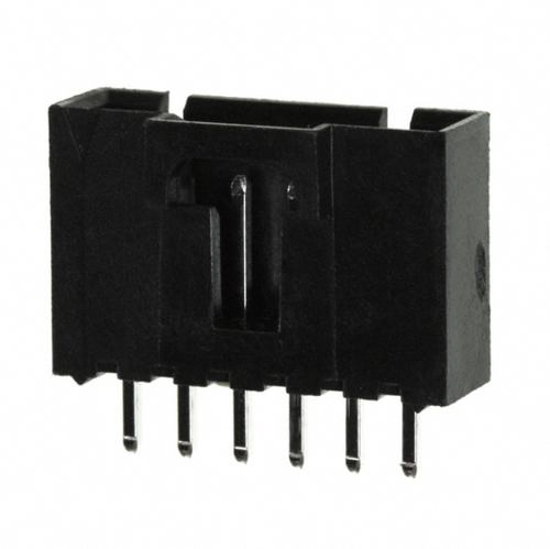 Pack of 4 0705430040 Connector Header Through Hole 6 position 0.100" (2.54mm), Rohs