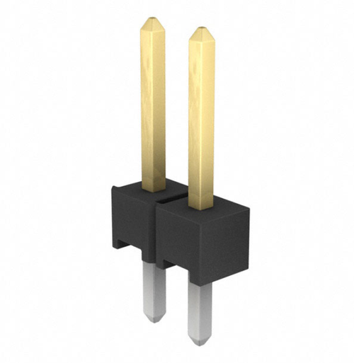 Pack of 4 5-146280-2 Connector Header Through Hole 2 position 0.100" (2.54mm), RoHs