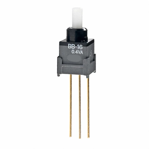 BB16AW Pushbutton Switch SPDT 0.4VA 28V Standard Through Hole , BB160.4VA