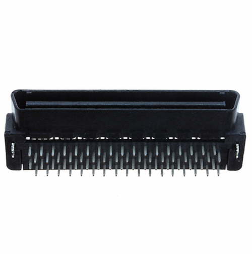 1-557100-7 68 Position Plug Connector Board to Board Through Hole, Right Angle Solder