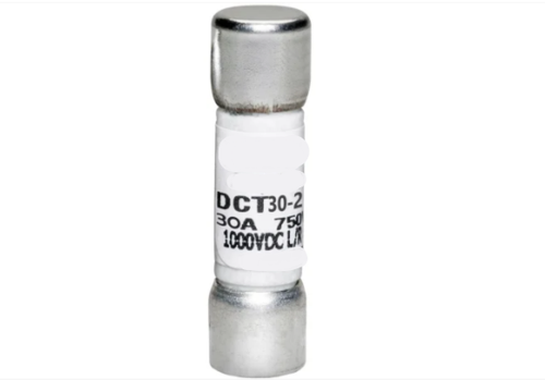 DCT30-R Fuse Midget, PC Mount, 750VAC, 1000VDC, 30A