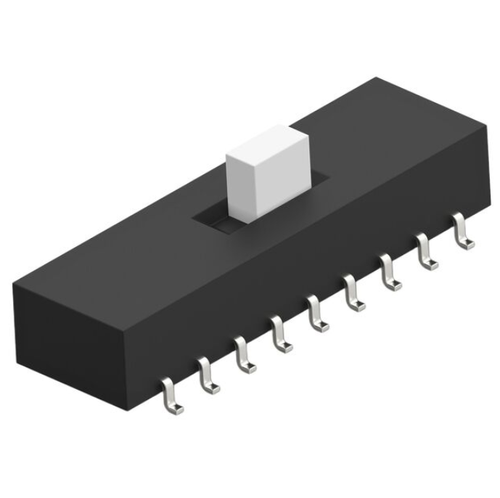 4-1825010-2 Slide Switch 6PDT Surface Mount, RoHs