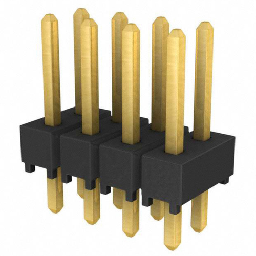 Pack of 9 TSW-104-07-G-D Connector Header Through Hole 8 position 0.100" (2.54mm)