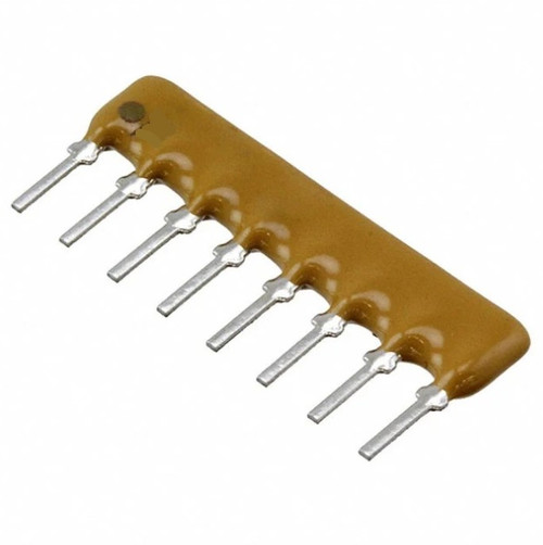 Pack of 6 4608X-101-103LF Resistor 10k Ohm ±2% 200mW Power Per Element Bussed 7 Network/Array ±100ppm/°C 8-SIP