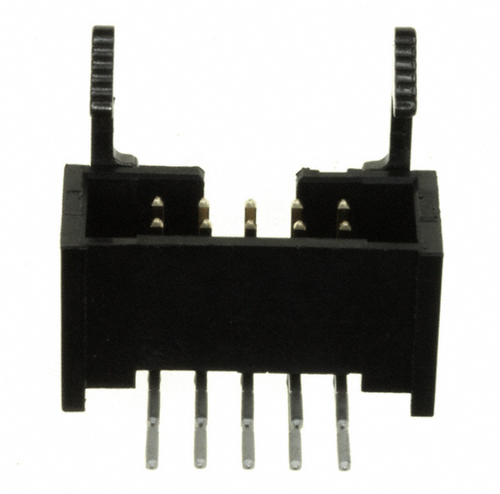 104315-1 Connector Header Through Hole, Right Angle 10 position 0.100" (2.54mm)