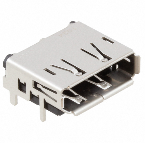 DP1RD20JQ1R400 CONN RCP 1.1A SMD RA, RoHs