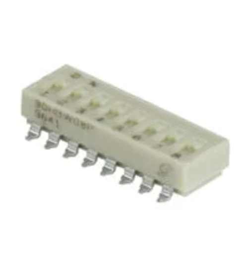 90HBW05PT Dip Switch SPST 5 Position Surface Mount Slide (Standard) Actuator 25mA 24VDC