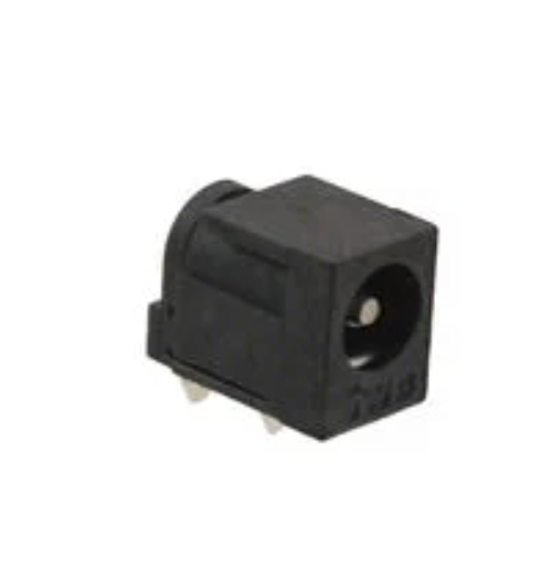 Pack of 13 RAPC712X Power Barrel Connector Jack 2.50mm ID (0.098"), 5.50mm OD (0.217") Through Hole, Right Angle
