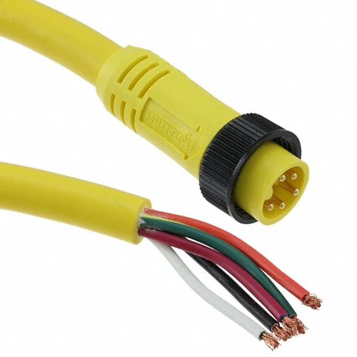 1300061447 Circular Cable Assembly Unshielded 12.00' (3.66m) 105002A01F120