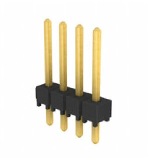 Pack of 14 TSW-104-14-G-S Connector Header Through Hole 4 position 0.100" (2.54mm)