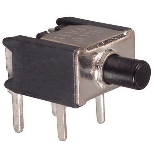 1825096-4 Pushbutton Switch SPST-NO 0.4VA 20V Standard Through Hole, Right Angle