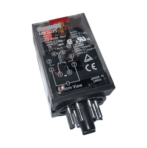 MKS2PI Relay General Purpose DPDT 10A 250VAC 30VDC Socket Mount