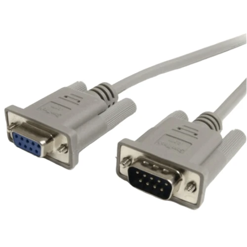 MXT100 Cable Assembly D-Sub DB9 Gray 6.00' (1.83m) Receptacle, Female Sockets to Plug, Male Pins Shielded