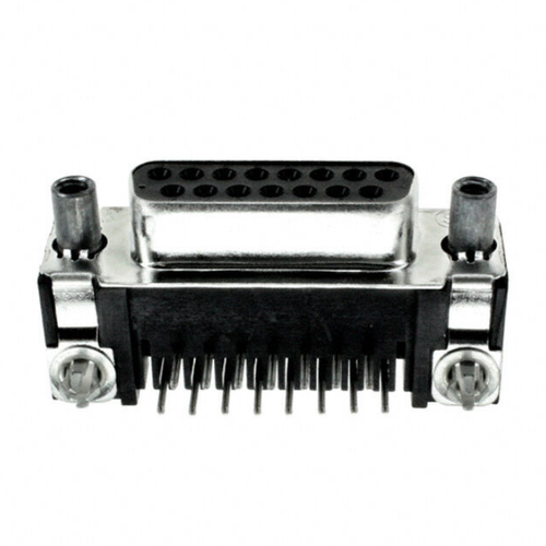 5747845-6 Connector D-Sub RCPT 15 Position R/A SLDR