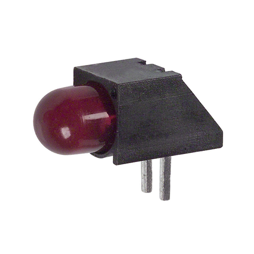Pack of 5   550-0507F  LED 5MM 5V RT ANGLE RED PC MNT
