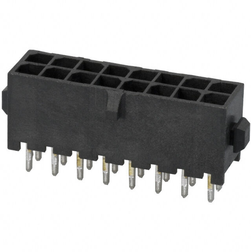 Pack of 2   4-794632-6   Connector Header Through Hole 16 position 0.118" (3.00mm)