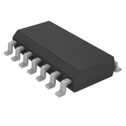 Pack of 10   SN74HC14DT   IC Inverter 6 Channel Schmitt Trigger 14-SOIC