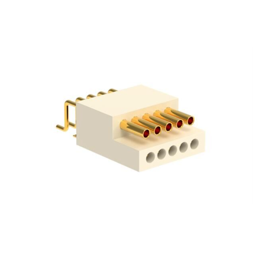 A79618-001 Connector Header Surface Mount, Right Angle 10 position 0.025" (0.64mm)