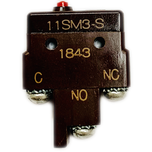 11SM3-S   Switch Snap Action N.O./N.C. SPDT Plunger Screw 5A 250VAC 30VDC 1.39N Screw Mount