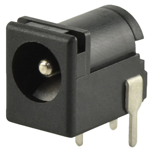 Pack of 4 PJ-102A Power Barrel Connector Jack 2X5.5MM Through Hole, Right Angle