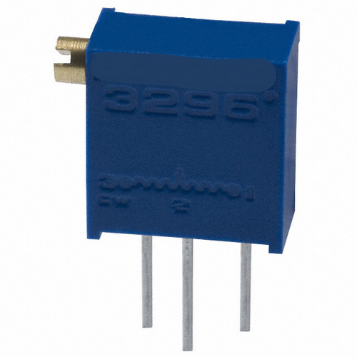 3296Z-1-200LF Trimmer 20 OHM 0.5W PC Pin Side