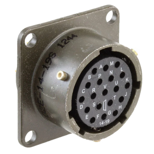 PT02E-14-19S  Connector RCPT FMALE 19POS SOLDER CUP